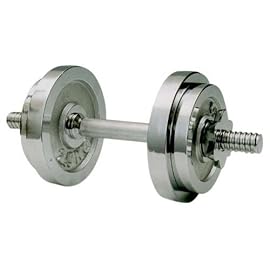 山善(YAMAZEN) Circulate クロムダンベルセット 10kg SD-10
