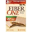 Fiber One Frosted Toaster Pastry, Brown Sugar Cinnamon, 11-Ounce Boxes (Pack of 12)
