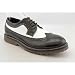 Kenneth Cole Reaction Tail Road Mens Size 11.5 Black Leather Oxfords Shoes