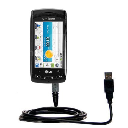 Classic Straight USB Cable for the LG VS740 with Power Hot Sync and Charge capabilities - uses Gomadic TipExchange Technology