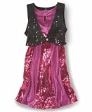 Hannah Montana Girls Sequined Vest & Dress