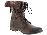 Steve Madden Womens Cablee Lace-Up Boot