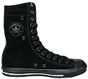 CONVERSE All Star Knee Hi - Chucks - Leder - Herringbone Black - schwarz