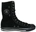 CONVERSE All Star Knee Hi - Chucks - Leder - Herringbone Black - schwarz
