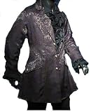 Edler Gehrock Blazer Jacquard Gothic Mittelalter Hochzeit Gr. S-XXL
