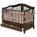 Rochester Stages Crib with Drawer - Espresso