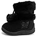 Kali Footwear Little Girl's Zello Glitter Pom Pom Boots