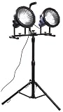 as - Schwabe 46138 Mobil-Arbeitsleuchte WORK-LIGHT 2x36W, blau