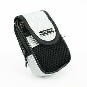Universal Black and Silver Case for Panasonic Lumix Digital Cameras