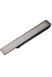 Mens Tie Clip Bar Metallic Finish - Firm Hold Sleek Design and Perfect For Skinny Ties