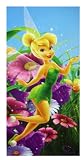 Tinkerbell Beach Towel - Disney Fairy Tinker bell Beach Towel (30inX60in)