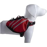 Pet Life Dupont Everest Backpack, Red, X Small