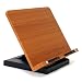 Dual Adjustable Multimedia Multi-Purpose Wood Stand (iPad/eBook/Kindle/Nook/Sony/Music)