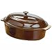 Le Creuset Stoneware 5-3/4-Quart Covered Oval Casserole, Caribbean