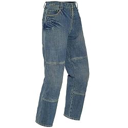 Cortech MOD Men's Denim On-Road Motorcycle Pants - Distressed Blue