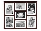 Review Jaf Gifts  / 7-Opening 4x6 Walnut Picture Frame SOUTHLAKE - Walnut