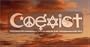 Coexist Translucent (Clear) Sticker with White Lettering