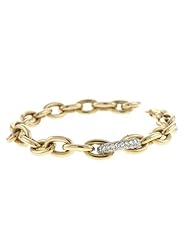 Genuine Volder Tirol TM Yellow Gold Bracelet. 18KT Yellow Oval Link and 8 inches in Length - 14 grams. 100% Satisfaction Guaranteed.