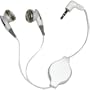 Retractable Hi-Fi Stereo Earphones for Apple iPod, MP3 Players, PSP, Laptops, Walkmans and Portable CD/DVD Players