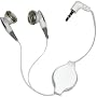 Retractable Hi-Fi Stereo Earphones for Apple iPod, MP3 Players, PSP, Laptops, Walkmans and Portable CD/DVD Players