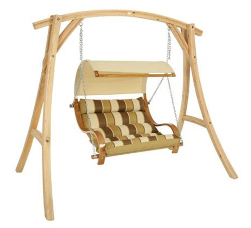 Hatteras C-1028 Adventurer - Rio Birch - Cushioned Double Swing