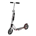 Hudora 14724 Big Wheel RX 205 - Patinete (ruedas de 205 mm, 100 x 26 x 12 cm), color negro y naranja