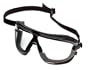 AO Safety/3M Tekk 16617 Gogglegear Standard Bridge Safety Goggles with Strap, Medium Clear Lens