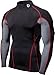 Tesla Men's Cool Compression long sleeve sports Baselayer Underwear Running underlayer clothe