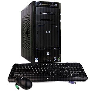 HP Pavilion Media Center m8400f - Tower - 1 x Phenom X4 9500 / 2.2 GHz - RAM 3 GB - HDD 2 x 360 GB - DVD?RW ?R DL / DVD-RAM - GF 8500 GT - Mdm - Vista Home Premium - AMD LIVE! - Monitor : none
