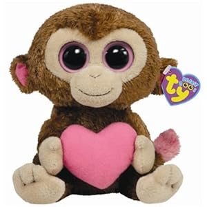 peluche singe ty