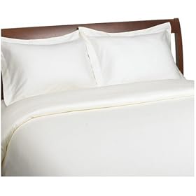 Biltmore Estate Sophia Collection 300 Thread Count Queen Duvet Set, Egret