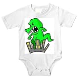 Onesie with dinosaur, city, godzilla, monster, anger