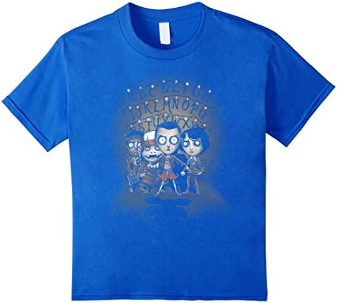 Kids Stranger Halloween Costumes Things T-shirts 12 Royal Blue