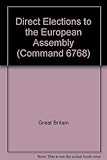 Direct elections to the European Assembly ...