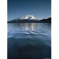 Lake Karakul and Mount Mustagh Ata, 7546 M., in the Pamir Mountains Photographic Poster Print by Gordon Wiltsie, 24x32