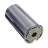 ソケットアダプター，SODIAL(R)ETC-120A ソケットアダプターグリップとパワードリルアダプター便利なツールホット　シルバー