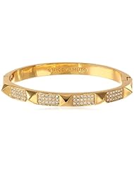Vince Camuto Crystal Classics Gold Pave Spike Bracelet, 8"