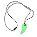 ARK Saber Tooth, Chew Necklaces for Sensory Kids and Adults, Oral Fidget for Autism, ADHD, SPD, Anxiety, Medical-Grade Sensory Chew Necklace, XT, Firm, Lime Green