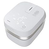 東芝 真空IHジャー炊飯器（5.5合炊き）　グランホワイトTOSHIBA　備長炭かまど本羽釜（真空IH保温釜） RC-10ZWH-W