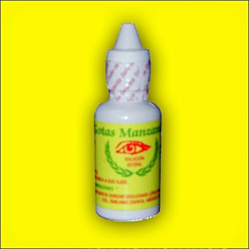 Chamomile Eye Drops 15 Ml (0.5 Oz) Gotas De Manzanilla Para Ojos May Help in the Treatment of Some Cases of Eye Conditions, Burning, Itching, Conjunctivitis. Also Clean and Rest the Eyes.