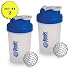 Blender Bottle Protein Shaker with BlenderBall Portable Mixer 20oz Shaker Bottle (Set of 2 Blue!)