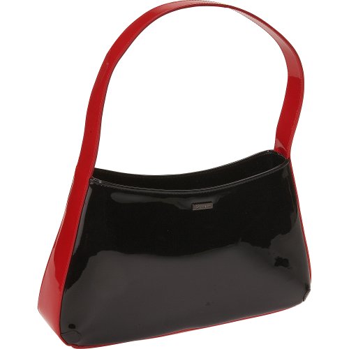 Bisadora Runway Belle Black Patent Handbag (Black)