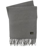 Cashmere Scarf Co 100 Cashmere Scarf Silver Grey