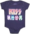 KISS - Teddy Bears - Black Onesie / Baby T-shirt