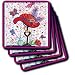 Cindy Thorrington Haggerty Red Hat Art - Mommas Red Hat Dreams - Coasters