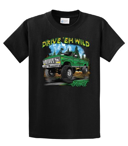Ford T-Shirt Drive 'Em Wild 4x4 Truck