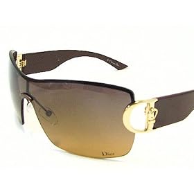 Buy CHRISTIAN DIOR Buckle 1 Buckle1 Chocolate Brown QBOR1 Sunglasses by Christian Dior