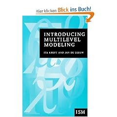 Introducing Multilevel Modeling (Ism: Introducing Statistical Methods)