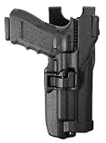 Blackhawk Level 3 Serpa Light Bearing Holster Style: Blackhawk Level 3 Serpa Light Bearing Holster - Right Handed Model 44H500BW-R