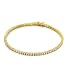 9CT Gold Diamanté Tennis Bracelet